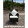 Ref.20002S Liquidación 2 SILLONES RATTAN ARTIFICIAL RATÁN sillas con cojines RESISTENTE AL AGUA para terraza o jardin exterior