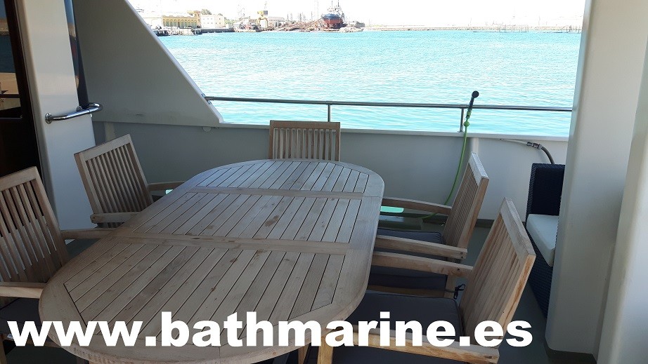 Mesas sillas madera de teca teka barco extensibles oval rectangular jardin exterior barco terraza baratas